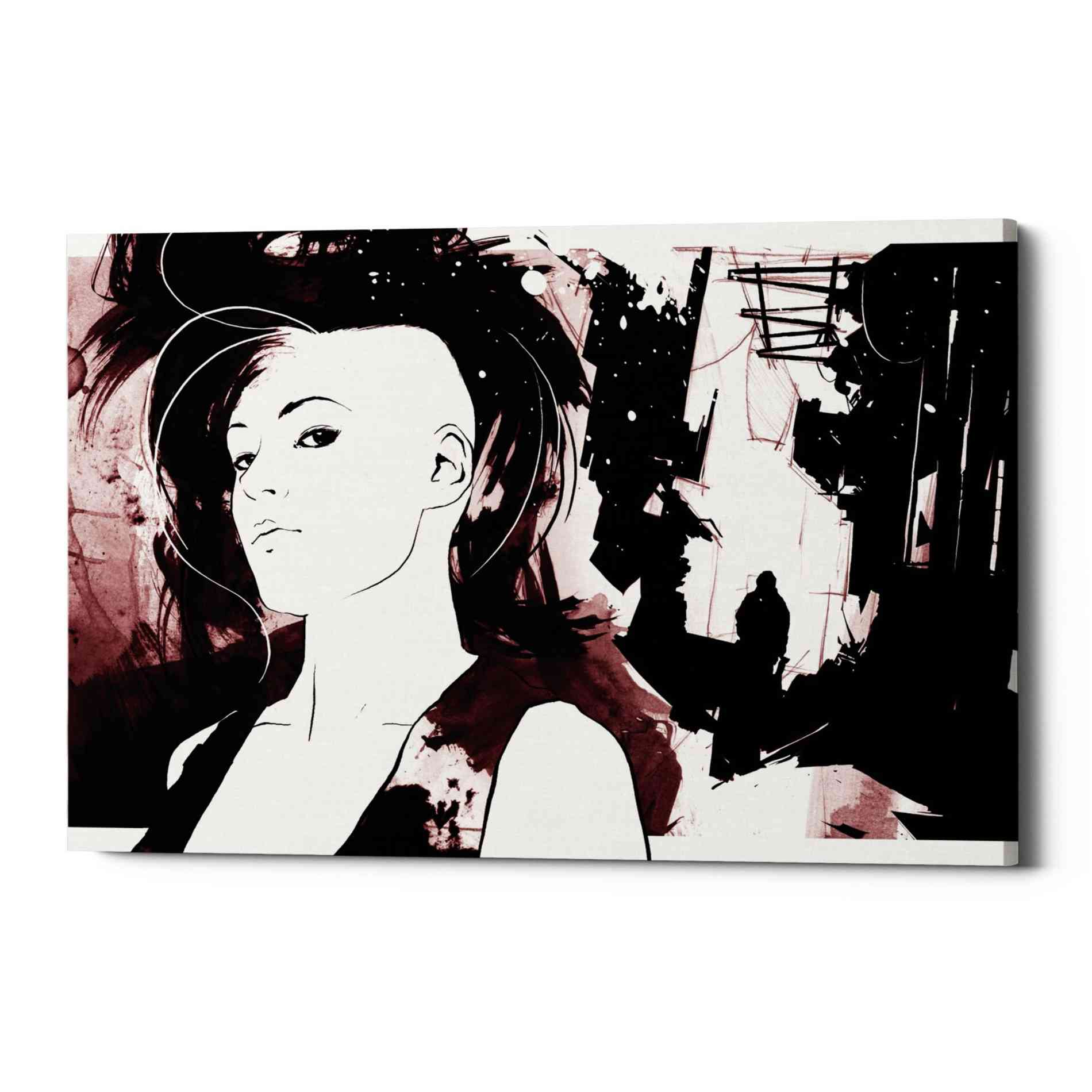 'Unmasked 2' by Jonathan Lam, Canvas Wall Art