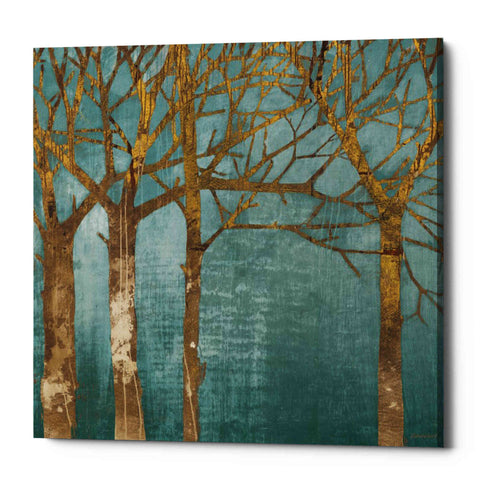 Image of 'Golden Day Turquoise' by Kathrine Lovell, Canvas Wall Art