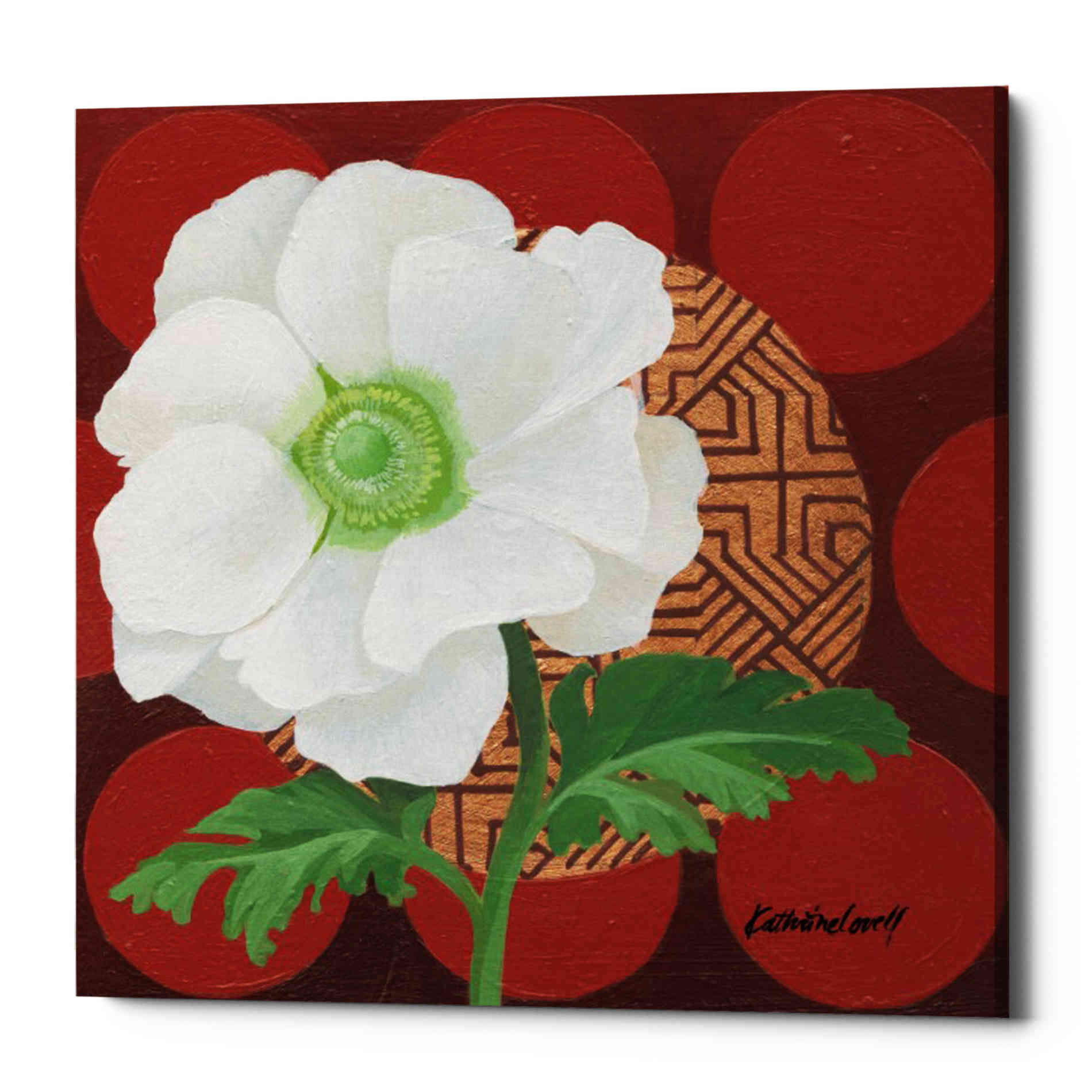 'Morning Anemone' by Kathrine Lovell, Canvas Wall Art