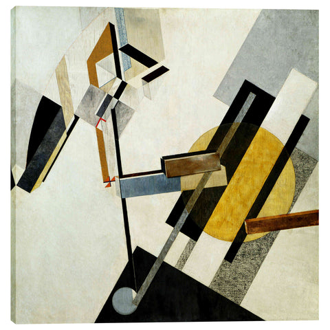 Image of 'Proun 19D' by El Lissitzky Canvas Wall Art