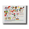 'Succession' by Wassily Kandinsky Canvas Wall Art