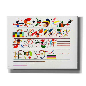 'Succession' by Wassily Kandinsky Canvas Wall Art