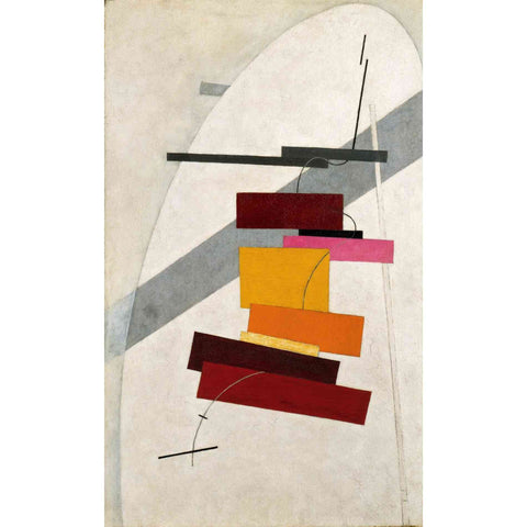 Image of 'Untitled' by El Lissitzky Canvas Wall Art