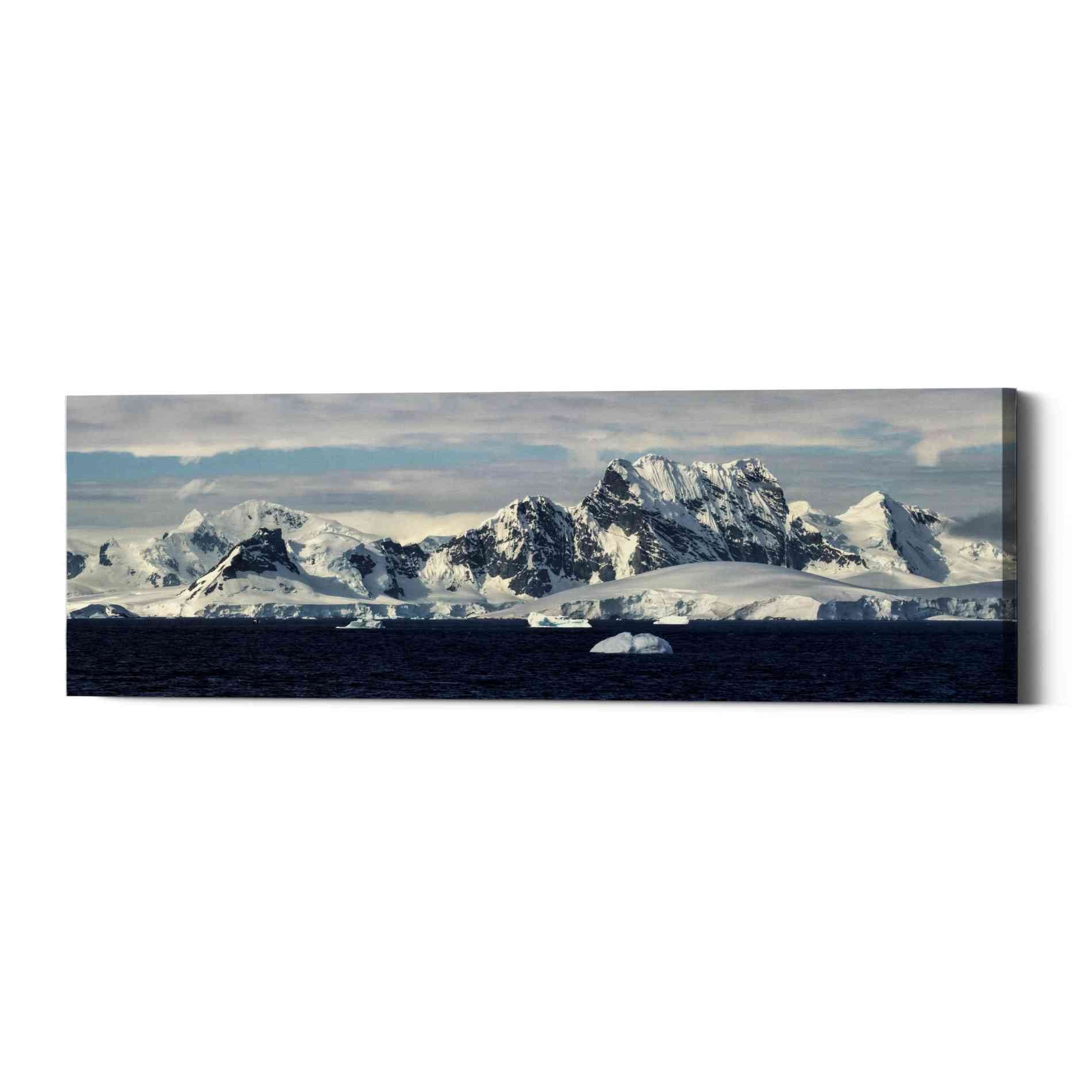 'Frigid Coastline,' Canvas Wall Art