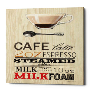 'Cafe Latte' by Marco Fabiano, Canvas Wall Art
