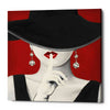 'Haute Chapeau Rouge I' by Marco Fabiano, Canvas Wall Art
