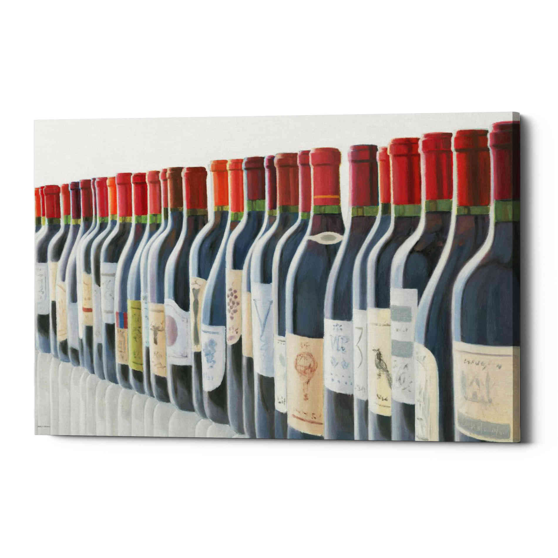 'Splendid Reds' by Marco Fabiano, Canvas Wall Art