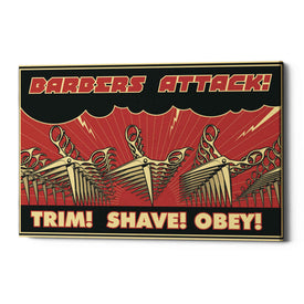 'Barbershop' Canvas Wall Art