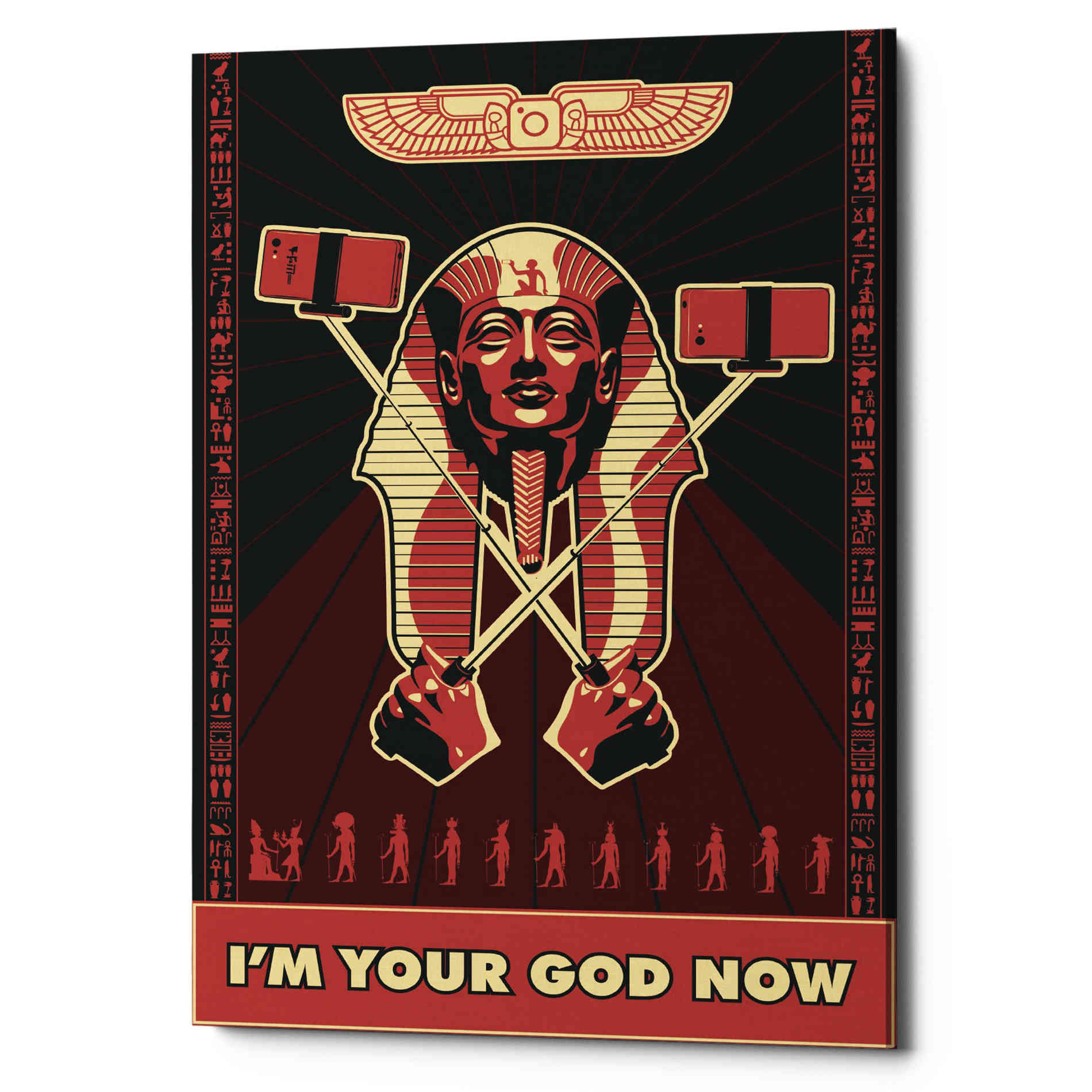 'InstaGod' Canvas Wall Art