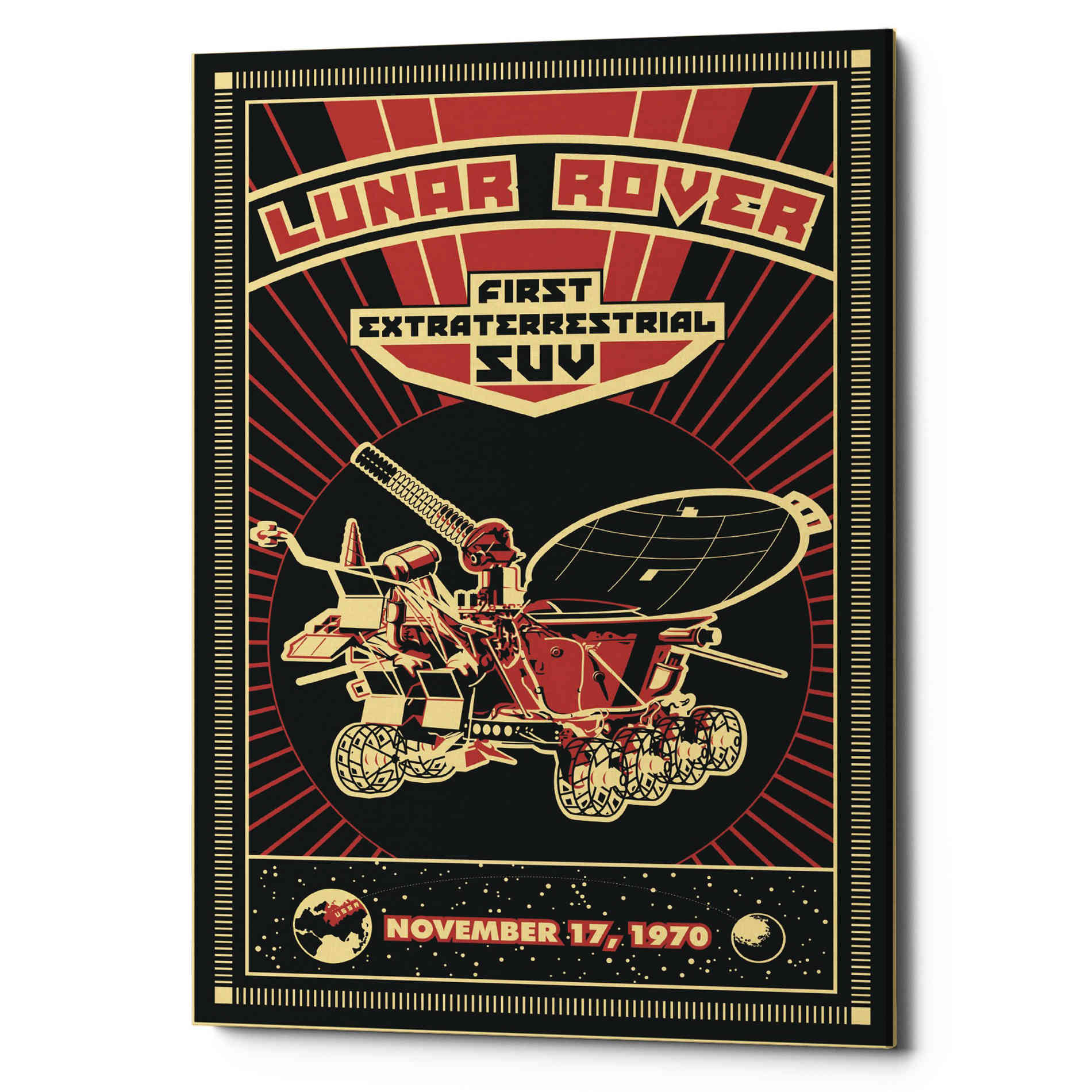 'Lunar Rover' Canvas Wall Art