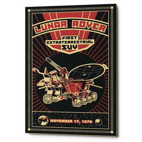 Image of 'Lunar Rover' Canvas Wall Art
