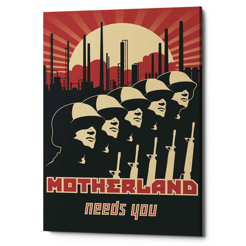 Image of 'Motherland Needs You' Canvas Wall Art