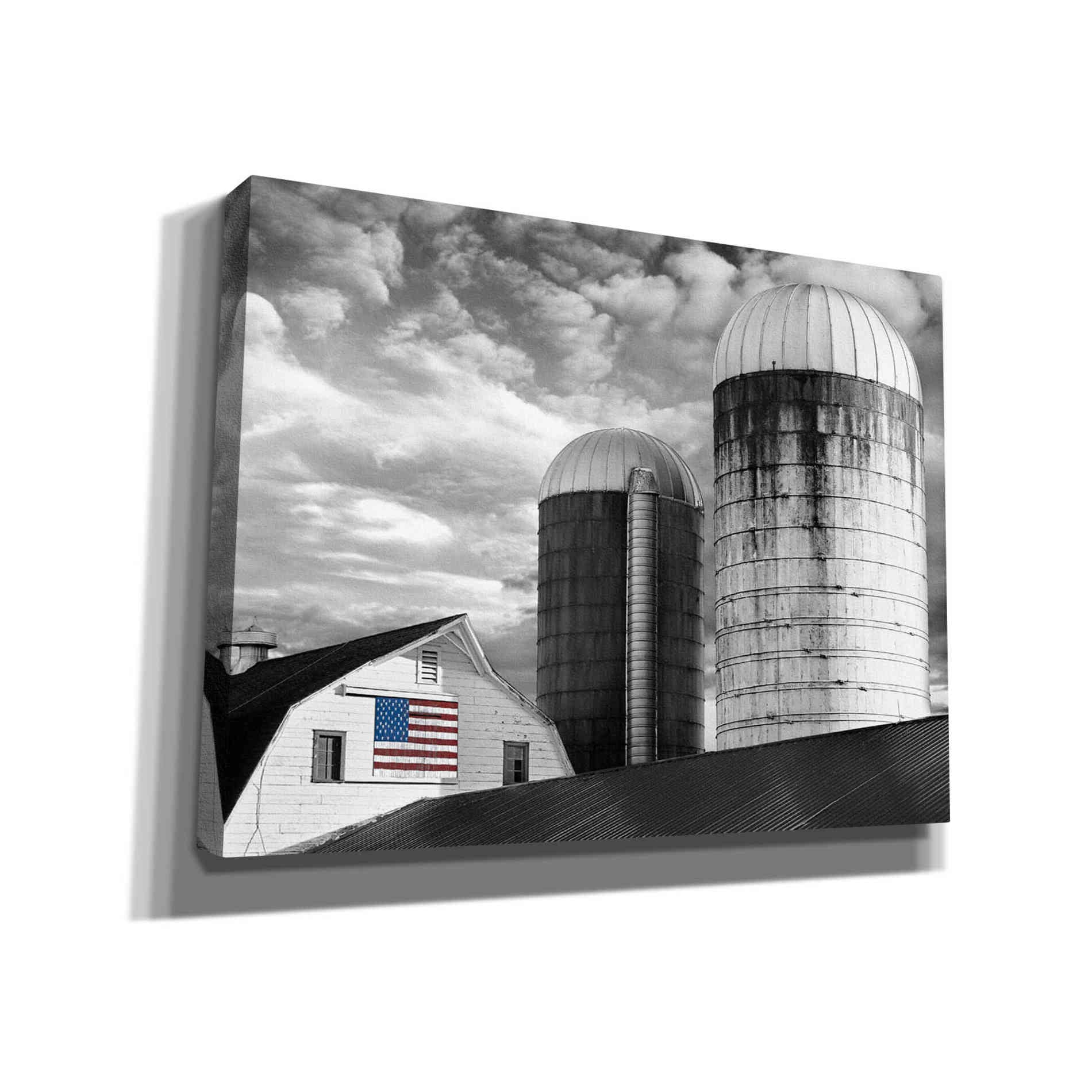 'Flags of Our Farmers II' by James McLoughlin Giclee Canvas Wall Art