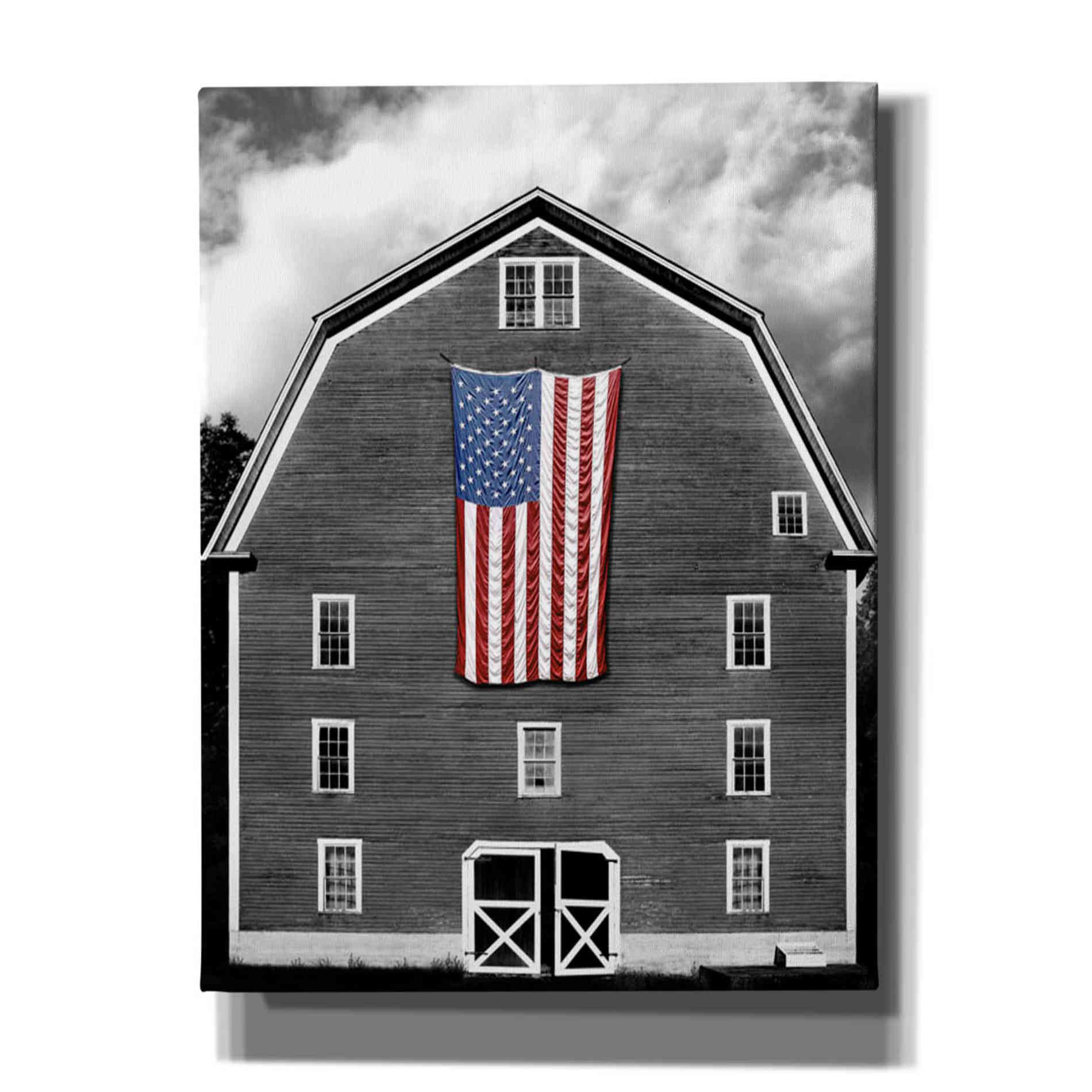 'Flags of Our Farmers XIX' by James McLoughlin Giclee Canvas Wall Art
