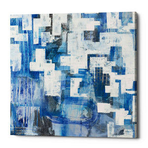 'In Blue A Maze' by Melissa Averinos, Canvas Wall Art