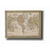 'Mitchell's World Map' by Mitchell Giclee Canvas Wall Art