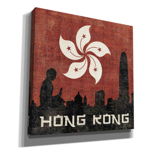 'Hong Kong' by Moira Hershey, Canvas Wall Art