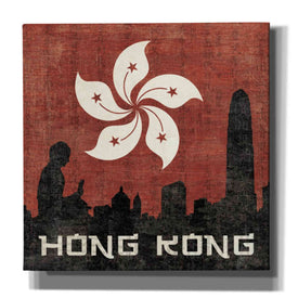 'Hong Kong' by Moira Hershey, Canvas Wall Art