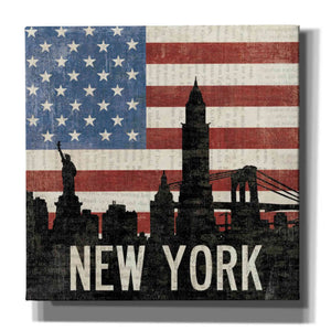 'New York' by Moira Hershey, Canvas Wall Art