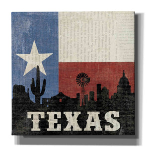 'Texas' by Moira Hershey, Canvas Wall Art