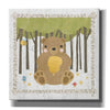 'Woodland Hideaway Bear' by Moira Hershey, Canvas Wall Art