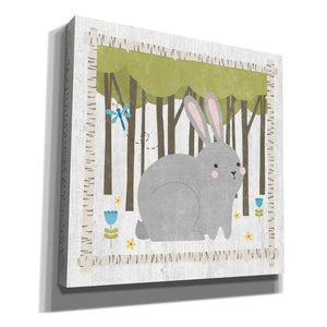'Woodland Hideaway Bunny' by Moira Hershey, Canvas Wall Art