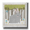 'Woodland Hideaway Bunny' by Moira Hershey, Canvas Wall Art