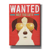 'Beach Bums Terrier I Wanted' by Michael Mullan, Canvas Wall Art
