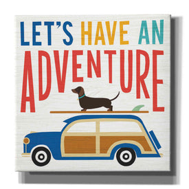 'Beach Bums Woodie' by Michael Mullan, Canvas Wall Art