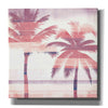 'Beachscape Palms III Pink Purple' by Michael Mullan, Canvas Wall Art