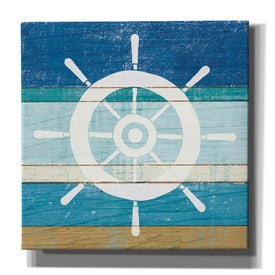 'Beachscape VI Helm White' by Michael Mullan, Canvas Wall Art