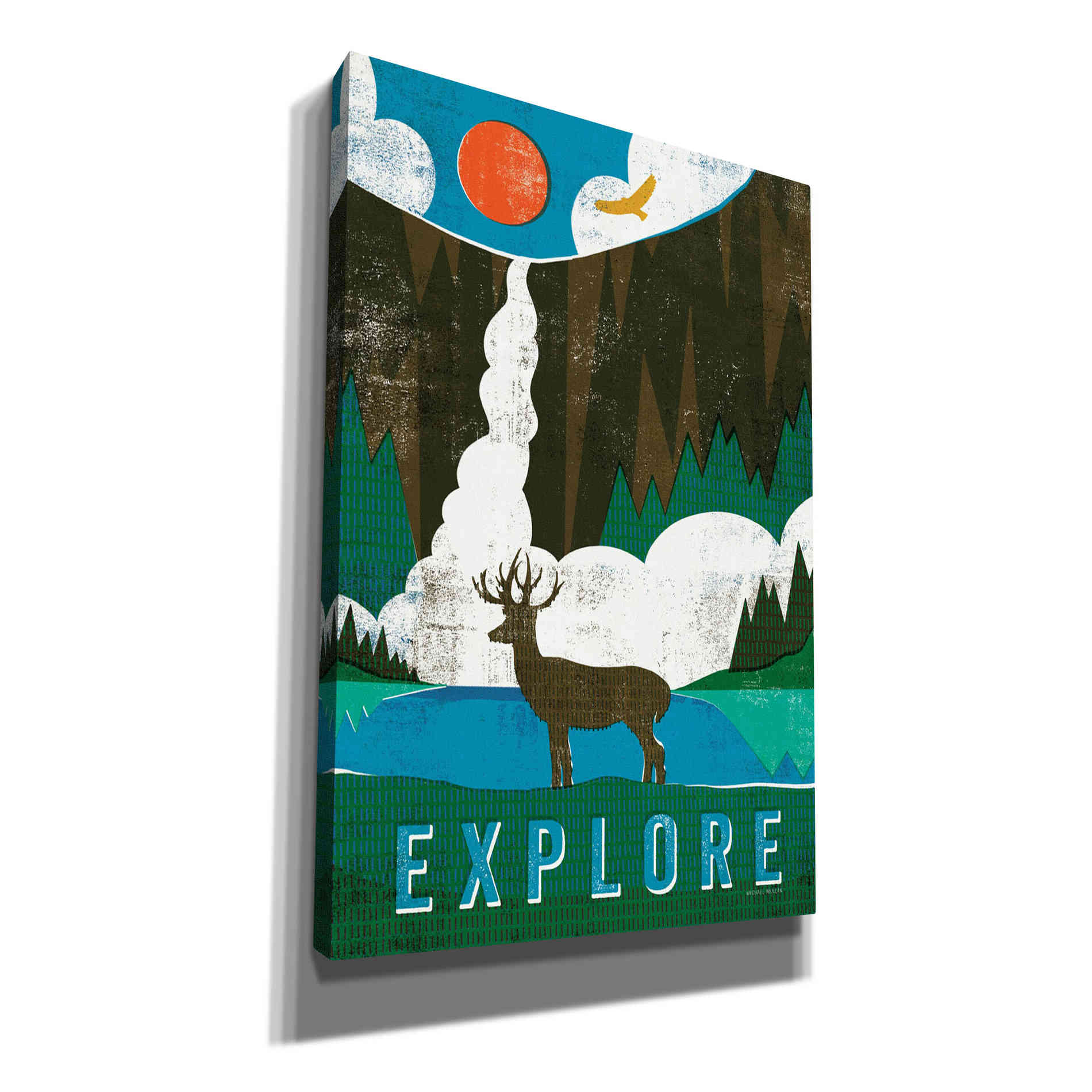 'Big Sky II' by Michael Mullan, Canvas Wall Art