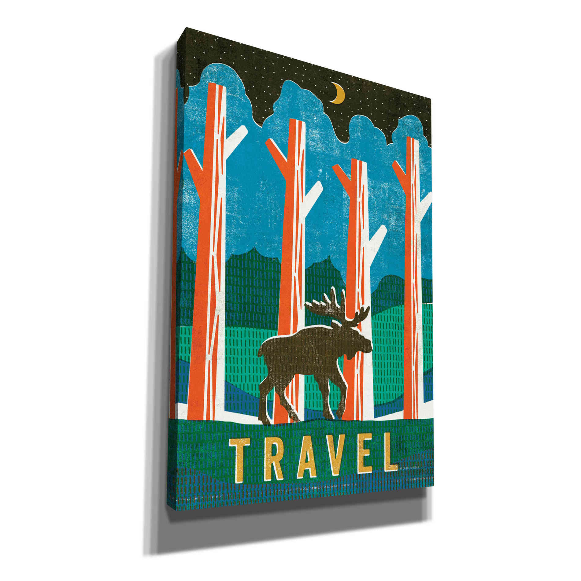 'Big Sky III' by Michael Mullan, Canvas Wall Art