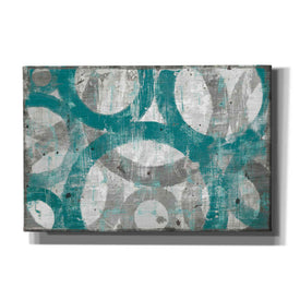 'Industrial I Teal' by Michael Mullan, Canvas Wall Art