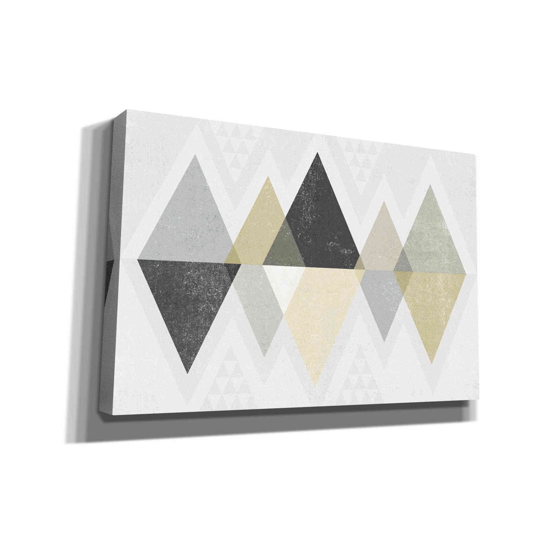 'Mod Triangles II Archroma' by Michael Mullan, Canvas Wall Art