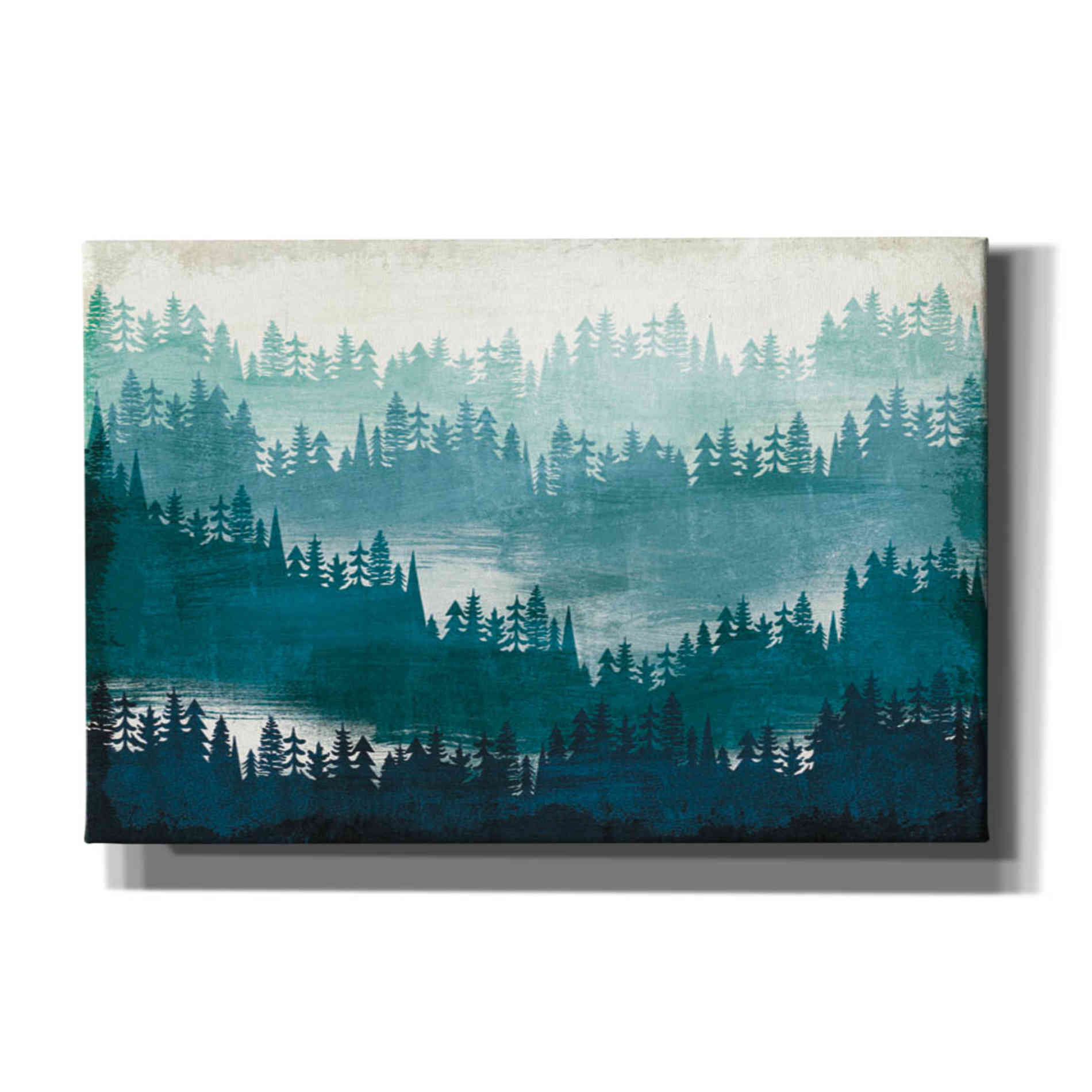 'Mountainscape Blue' by Michael Mullan, Canvas Wall Art