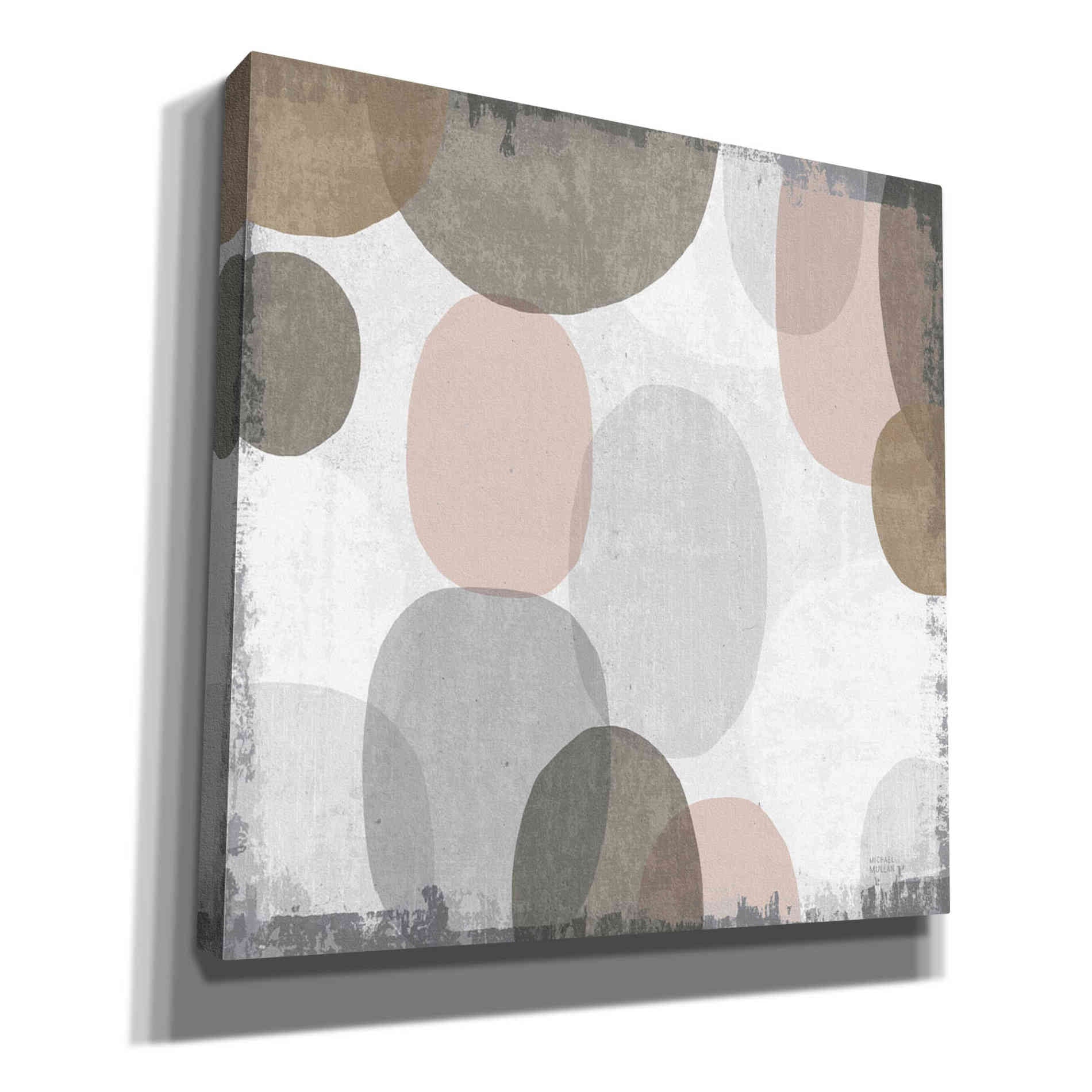'Pastel Drips II' by Michael Mullan, Canvas Wall Art