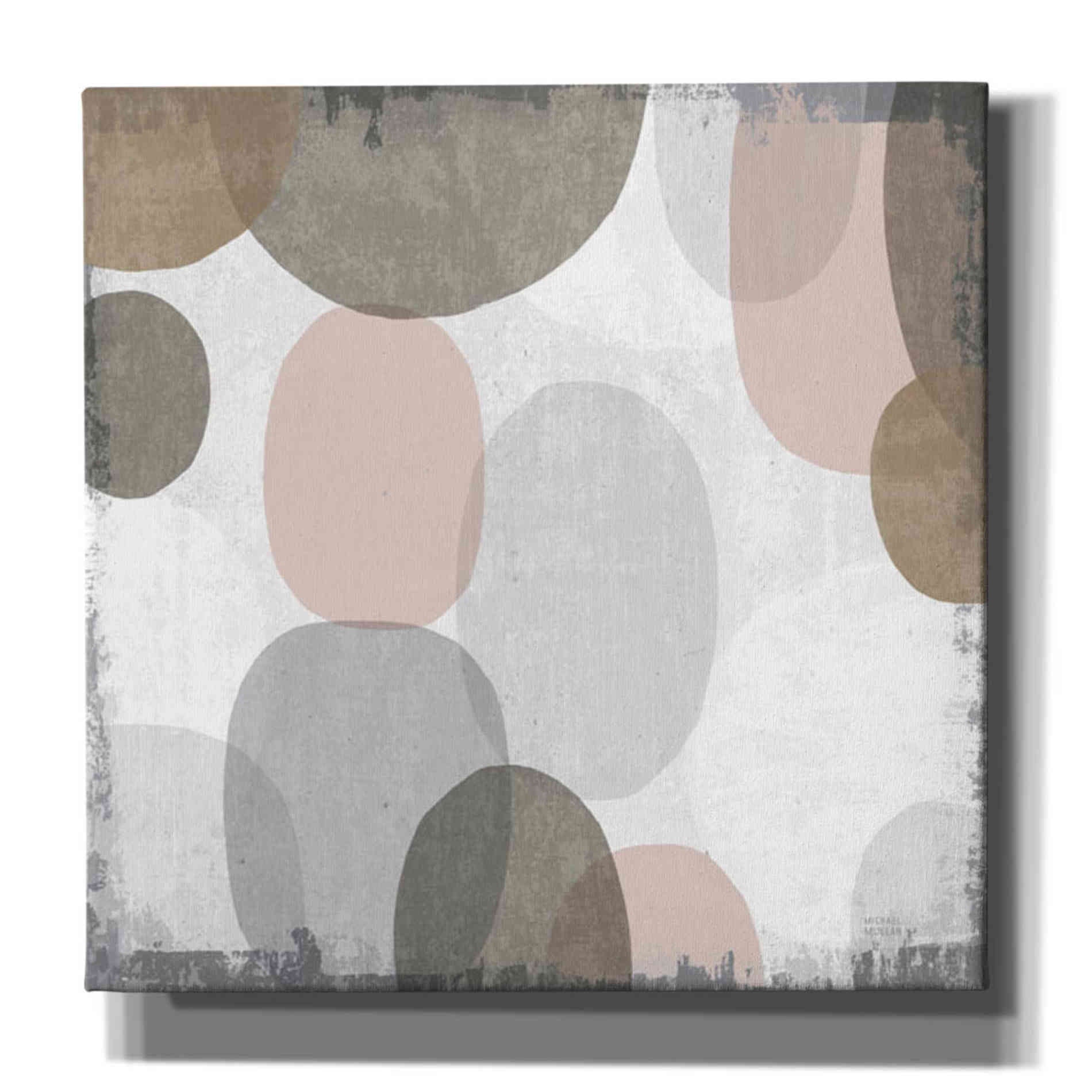 'Pastel Drips II' by Michael Mullan, Canvas Wall Art