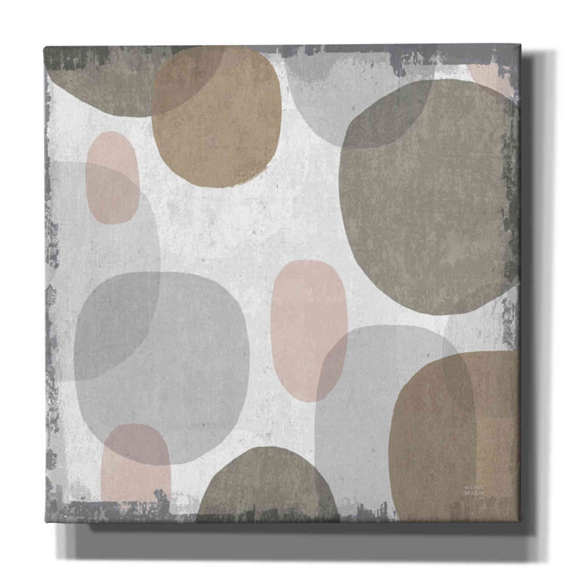 'Pastel Drips I' by Michael Mullan, Canvas Wall Art