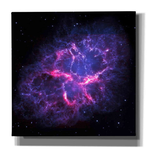 Image of 'Crab Nebula' Hubble Space Telescope Canvas Wall Art