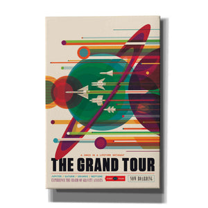 'Visions of the Future:The Grand Tour' Canvas Wall Art