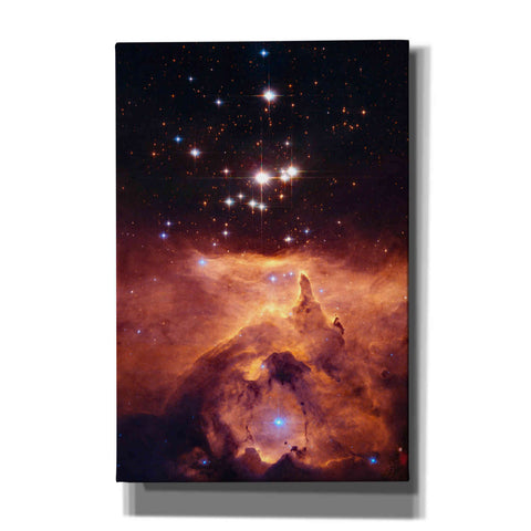 Image of 'Star Crossed' Hubble Space Telescope Canvas Wall Art