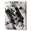 'Black and White Strokes N' Canvas Wall Art