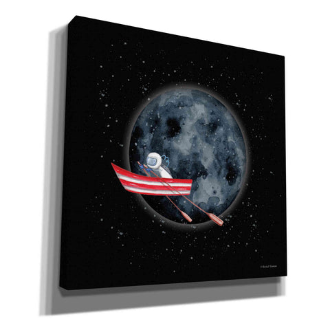 Image of 'Sail to the Moon' by Rachel Nieman, Canvas Wall Art,Size 1 Square