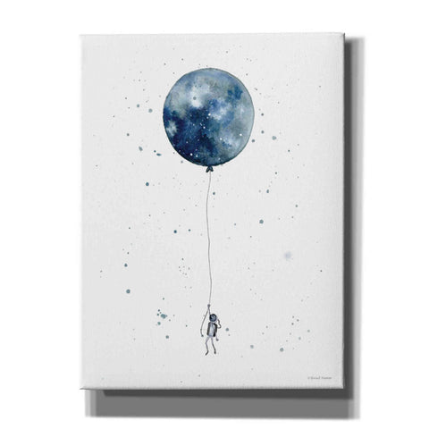 Image of 'Moon Balloon' by Rachel Nieman, Canvas Wall Art,Size C Portrait