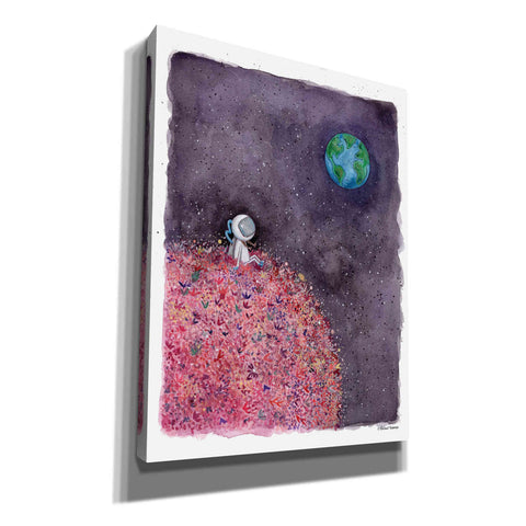 Image of 'Sitting on a Flower Moon' by Rachel Nieman, Canvas Wall Art,Size C Portrait