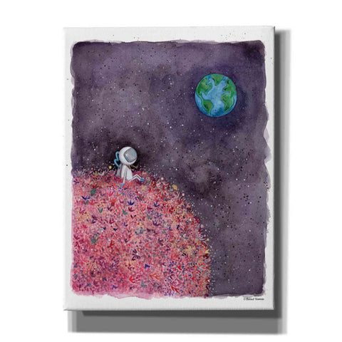 Image of 'Sitting on a Flower Moon' by Rachel Nieman, Canvas Wall Art,Size C Portrait