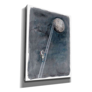 'Ladder to the Moon' by Rachel Nieman, Canvas Wall Art,Size C Portrait