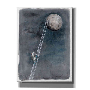 'Ladder to the Moon' by Rachel Nieman, Canvas Wall Art,Size C Portrait