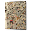 'Modern Map of Brooklyn' by Nikki Galapon Giclee Canvas Wall Art